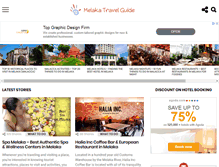 Tablet Screenshot of melakatravel.info